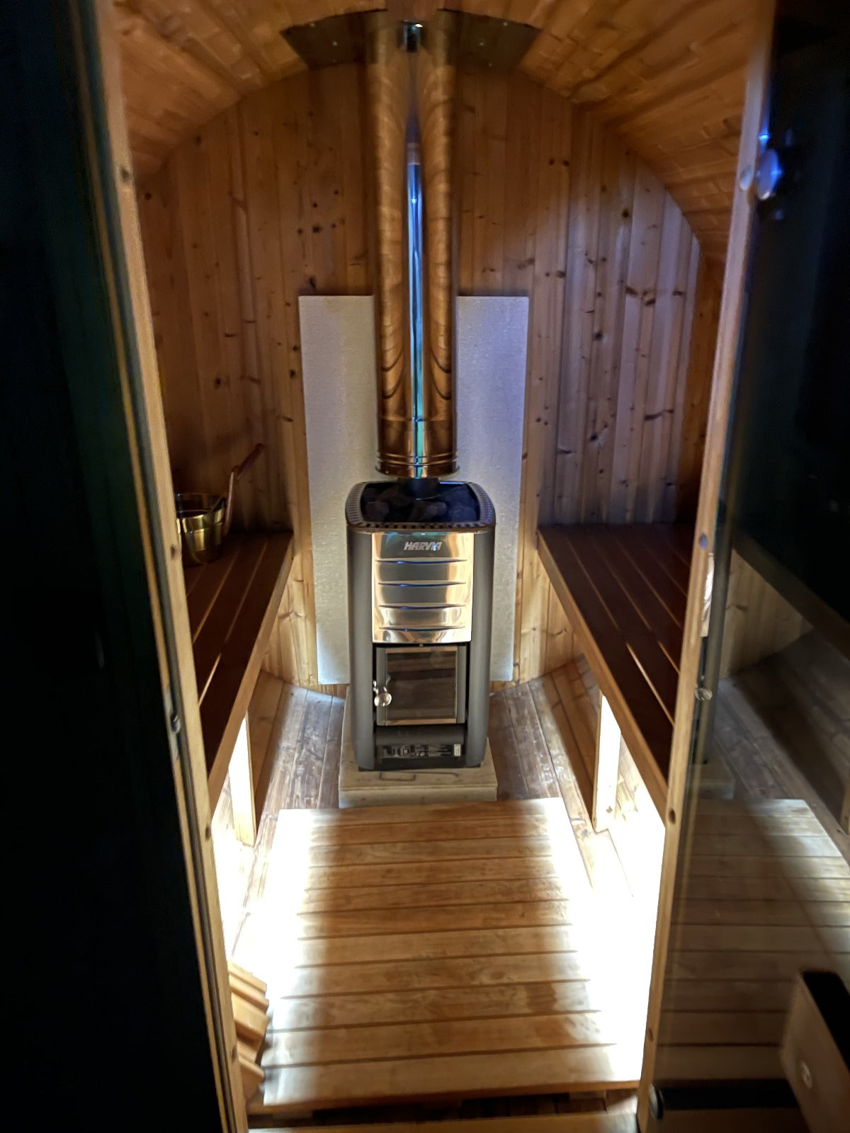 Thermowood 2.0m Barrel Sauna (Electric)