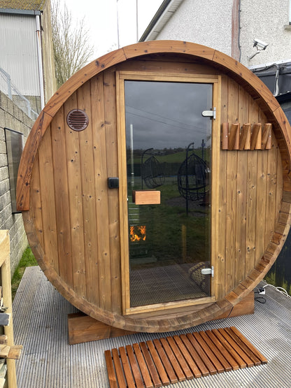Thermowood 2.0m Barrel Sauna (Electric)