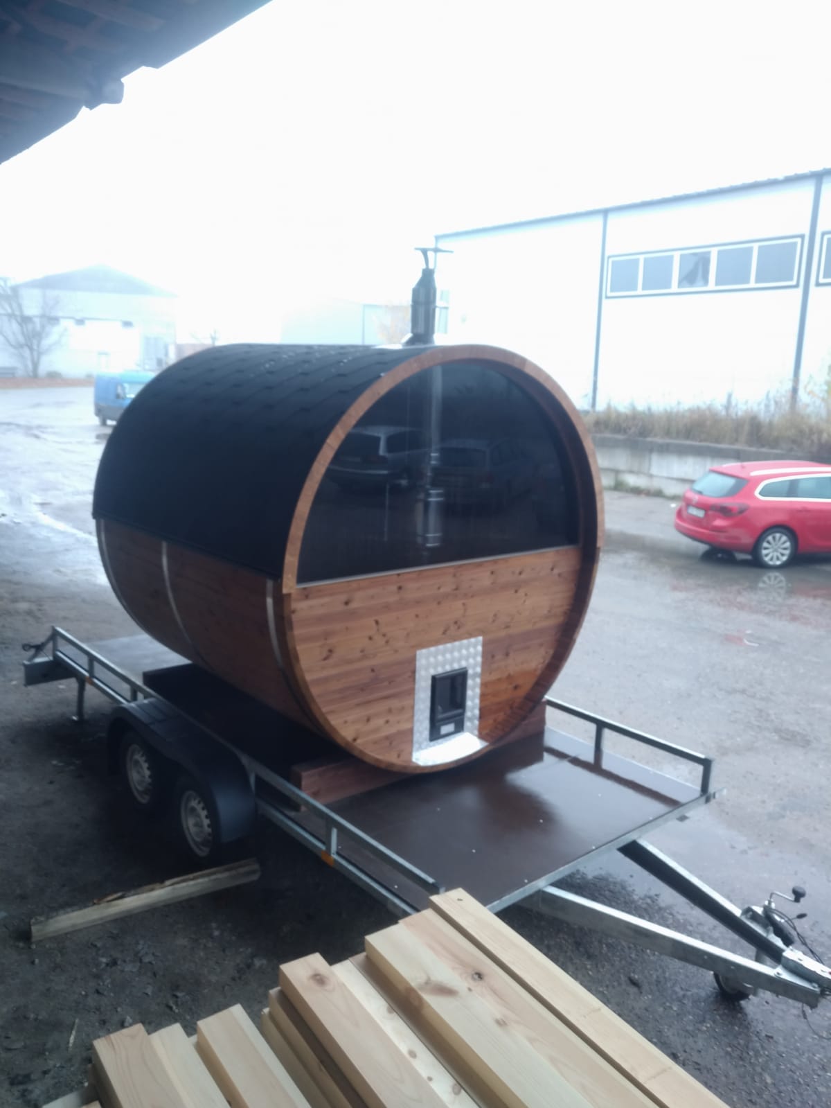 Thermowood 2.5m Barrel Sauna (Electric)
