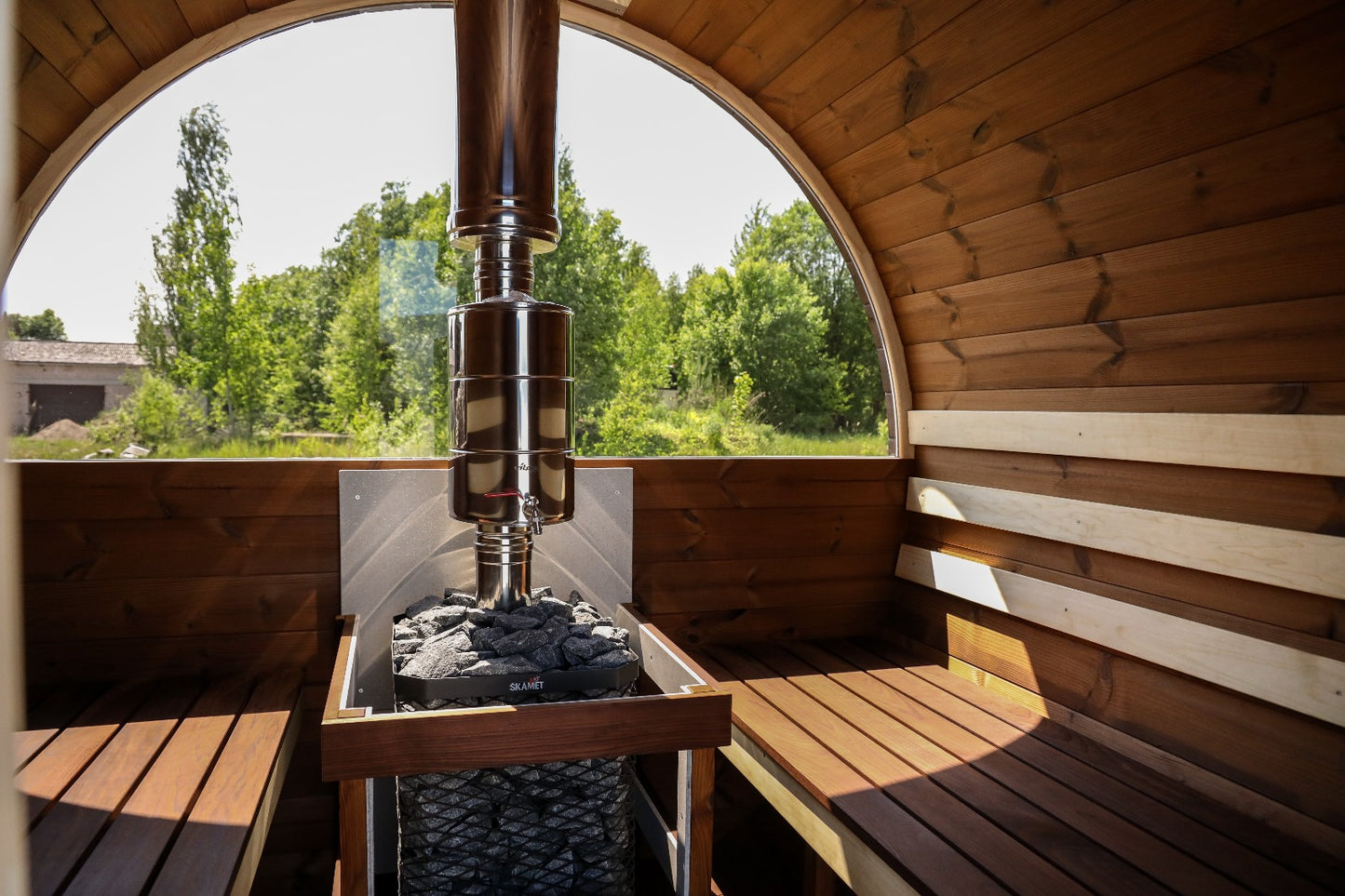 Thermowood 2.5m Barrel Sauna (Electric)